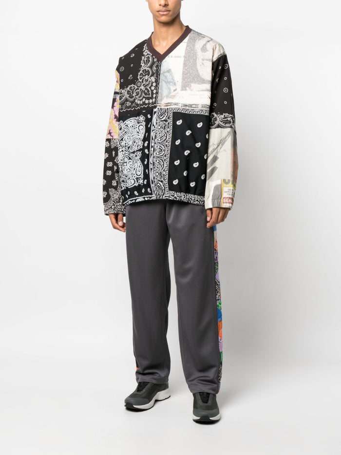 Childern of The Discordance Trousers Grey Polyester