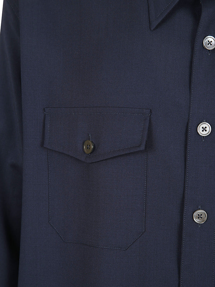 Grifoni Shirts Blue