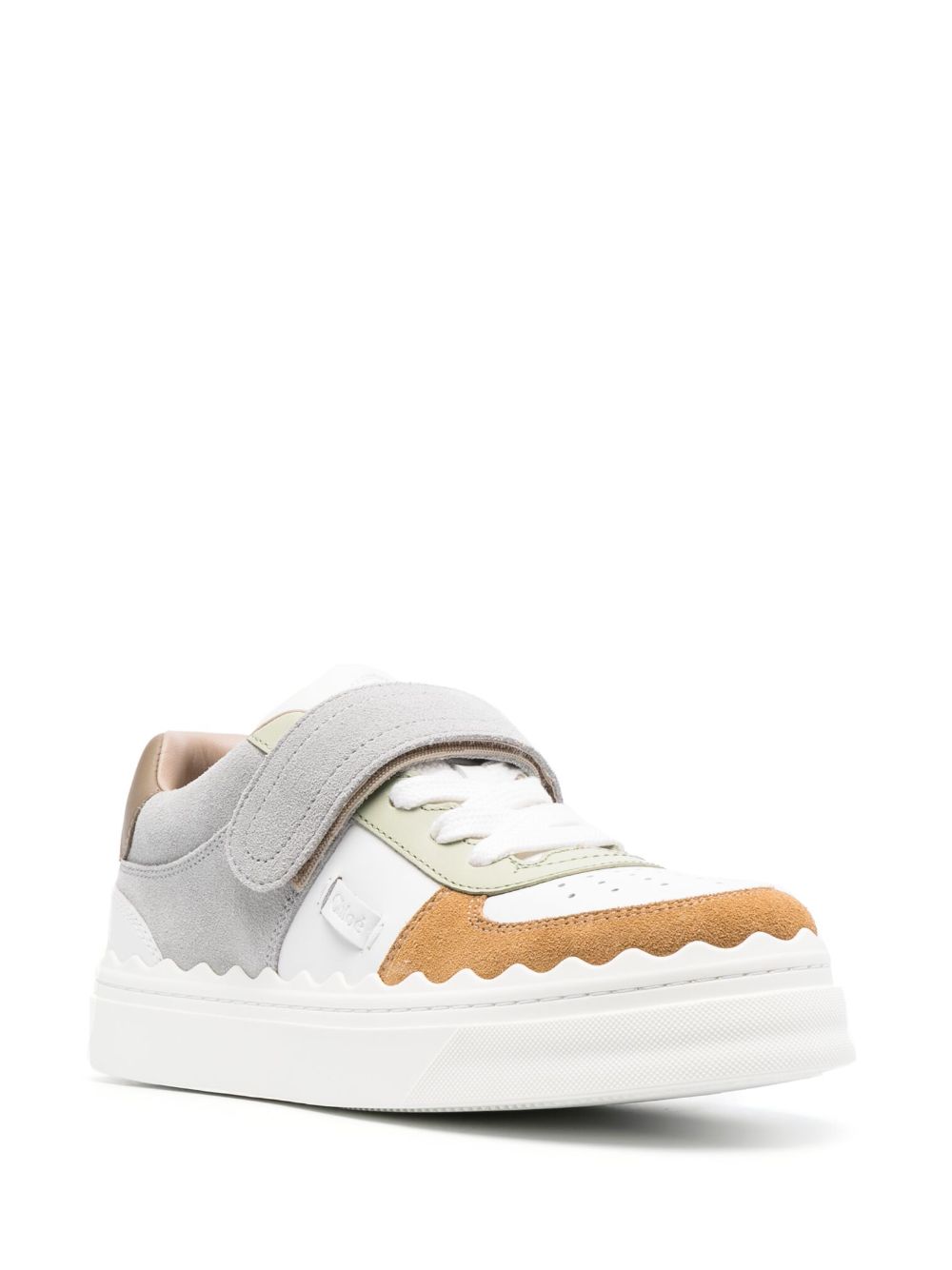 Chloè Sneakers Grey Outer: Calf Leather