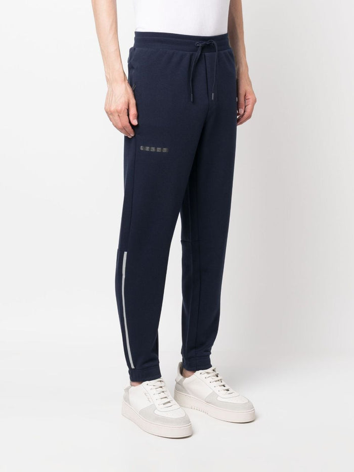 EA7 Trousers Blue Polyester