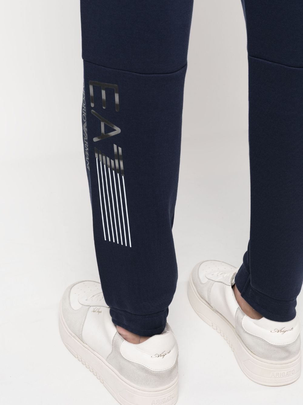 EA7 Trousers Blue Polyester