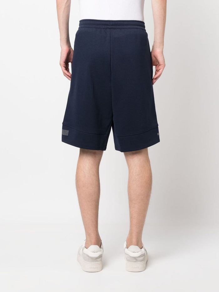 Ea7 Shorts Blu Polyester