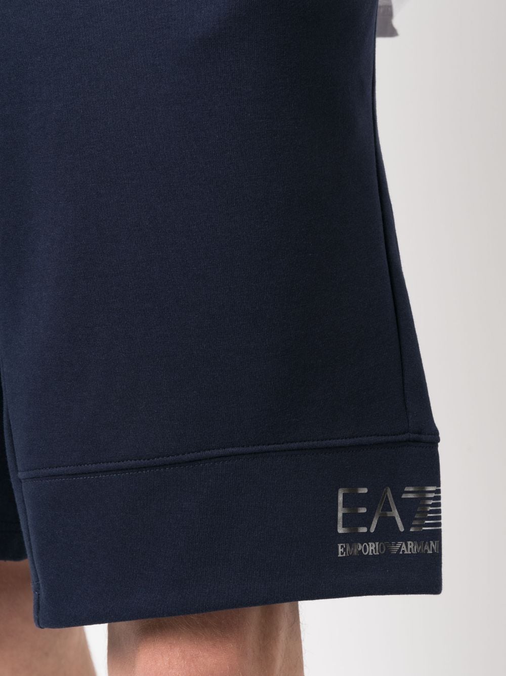 Ea7 Shorts Blu Polyester
