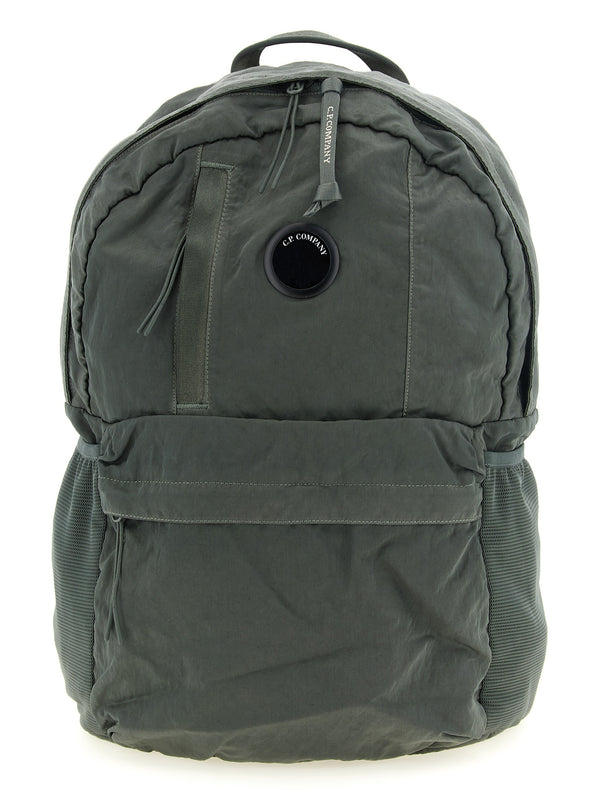 C.P. Company 100% polyamide backpack in green
