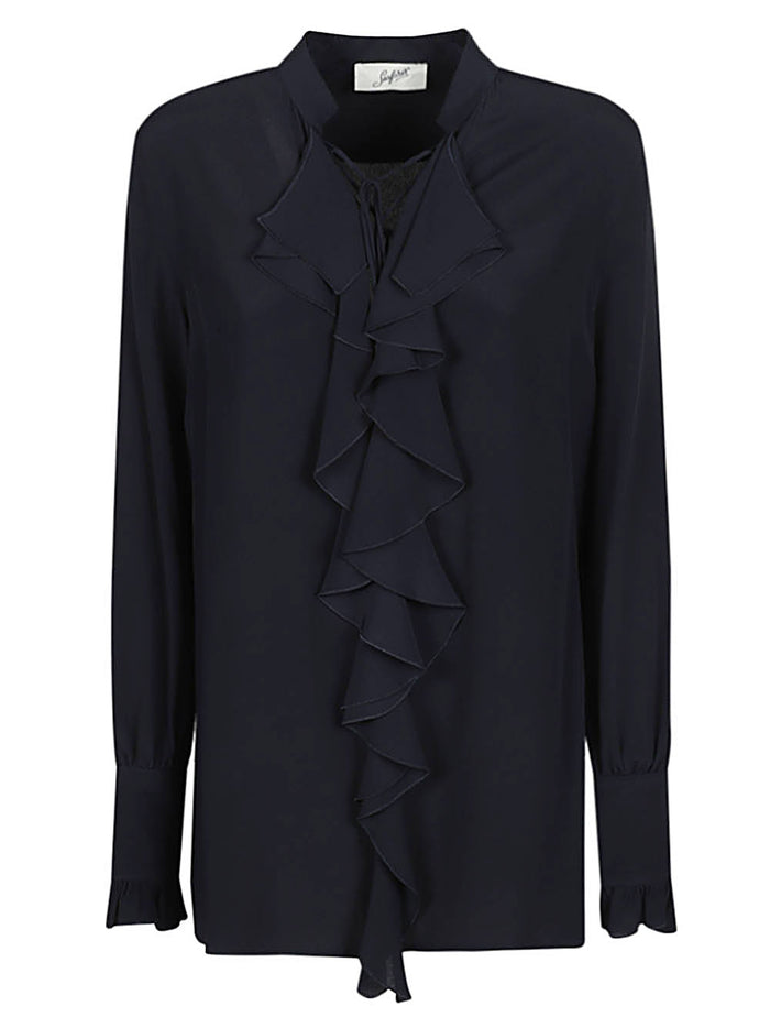 Seafarer Shirts Black Main Material: Acetate Silk