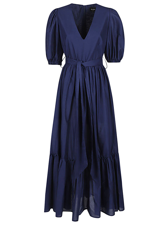LAVI Dresses Blue Main Material: Cotton
