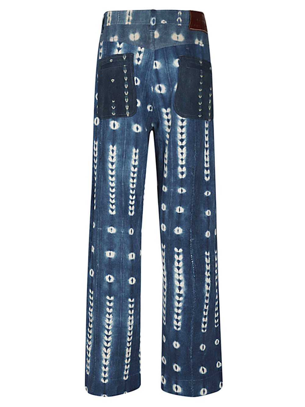 WALES BONNER Jeans Blue Main Material: Cotton