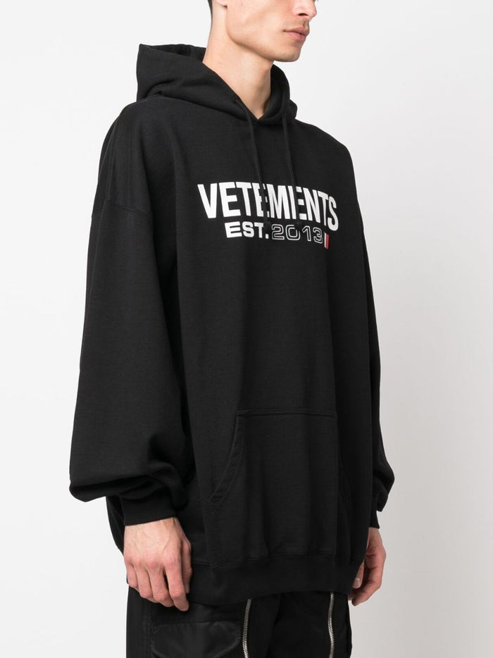 Vetements Sweaters Black Cotton