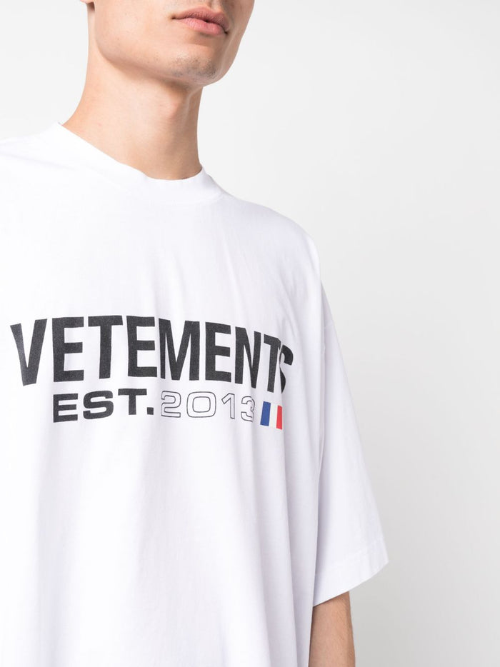 Vetements T-Shirts And Polos White Cotton