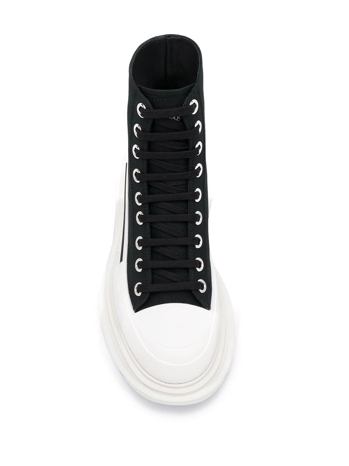 Alexander McQueen Boots Black Sole: Rubber