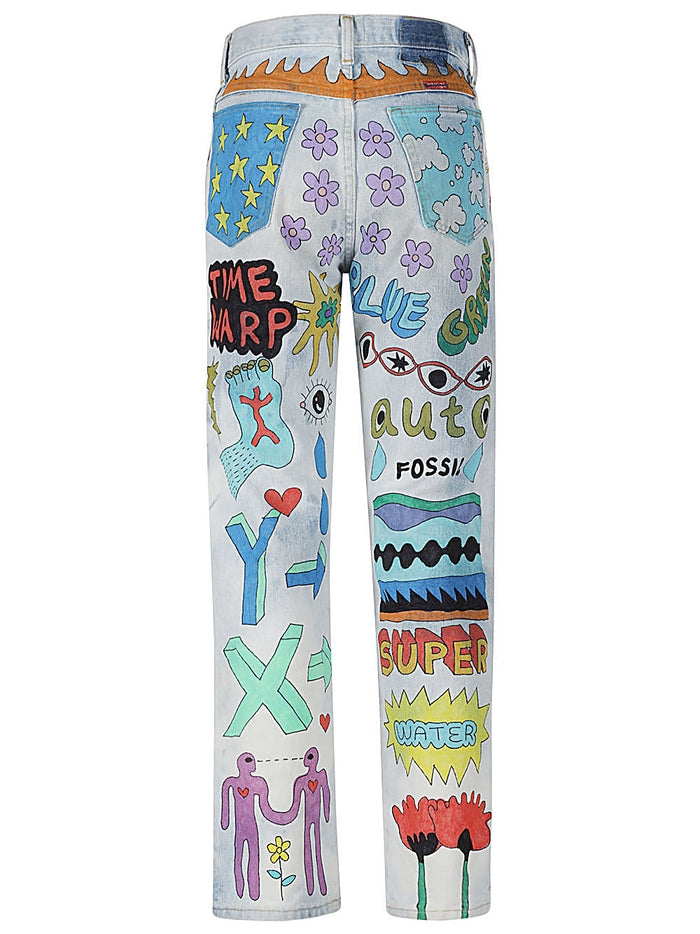 STEFAN MEIER Trousers White Main Material: Cotton
