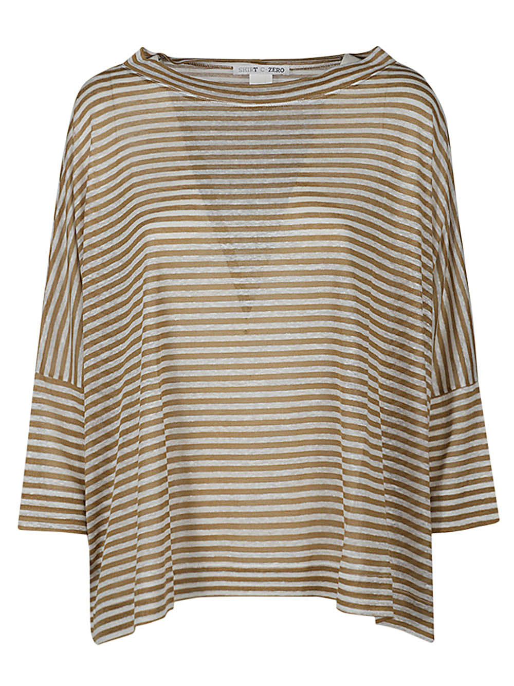 C-ZERO SHIRT Sweaters Brown Main Material: Linen Viscose