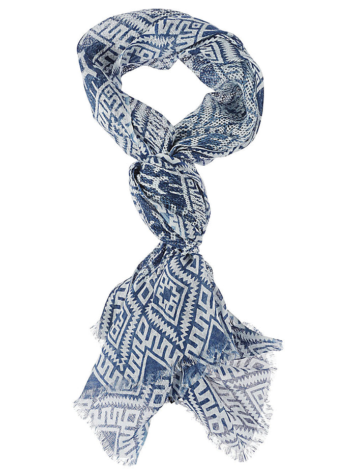 PATACHOULI Scarfs Blue Main Material: Linen