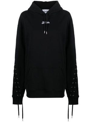 Jean Paul Gaultier Logo cotton hoodie