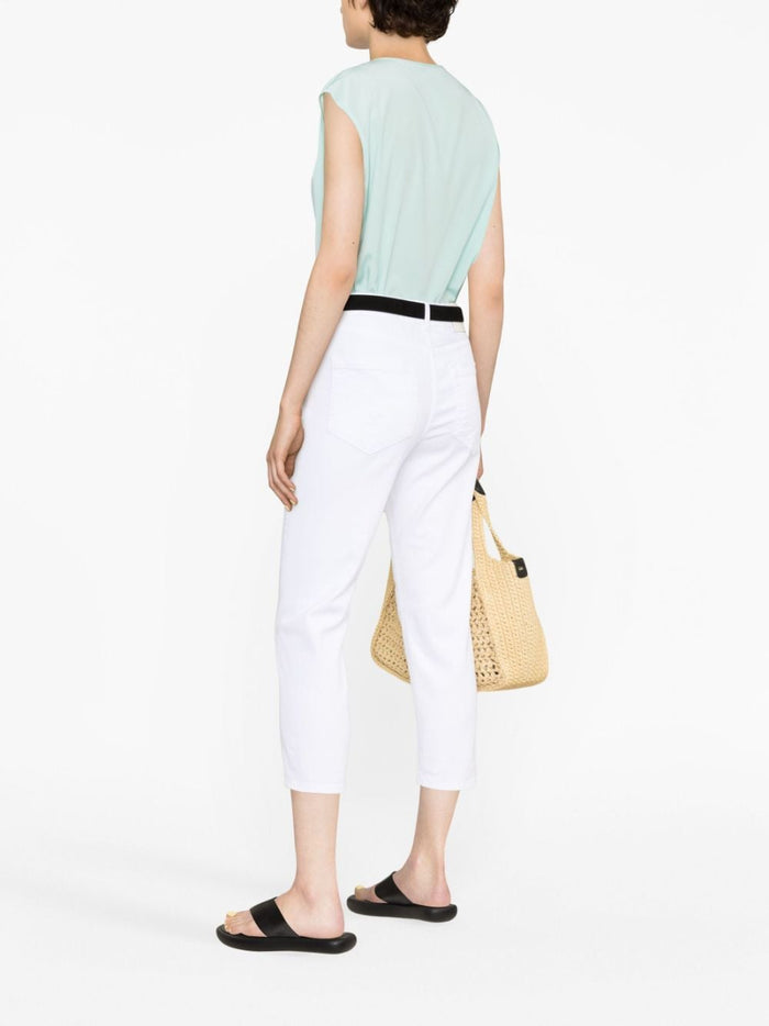 Dondup Jeans White Outer: Cotton