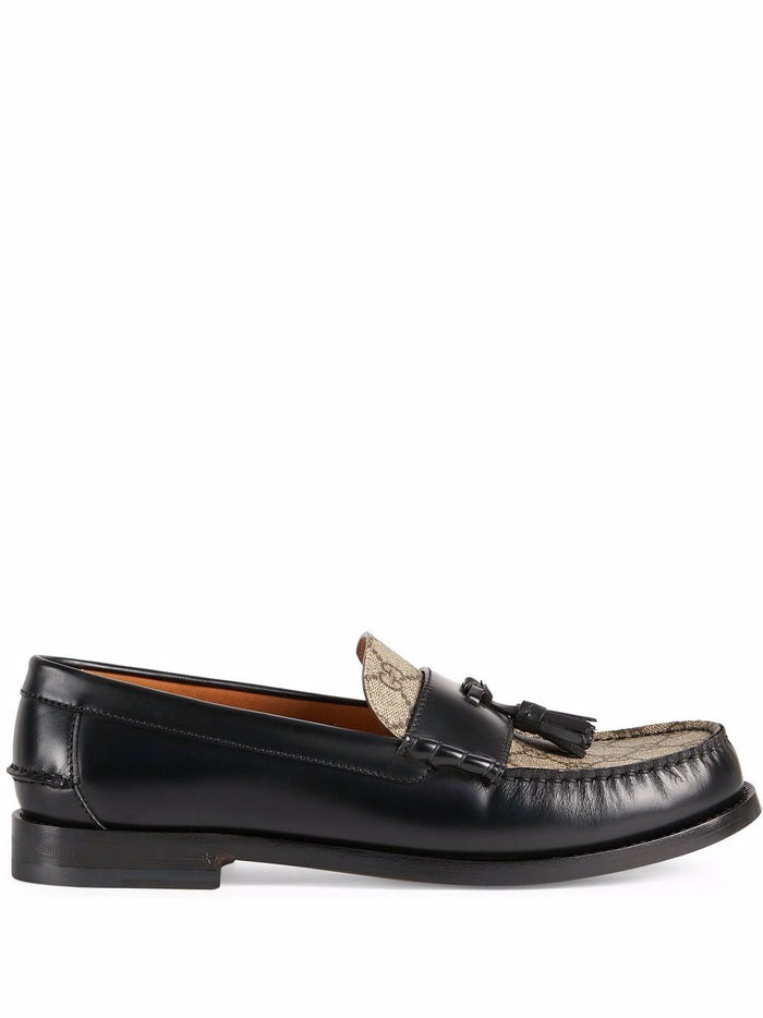 Gucci Flat Shoes Black Outer: Leather