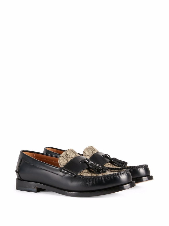 Gucci Flat Shoes Black Outer: Leather