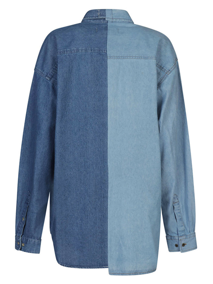 E.L.V. DENIM Shirts Main Material: Cotton