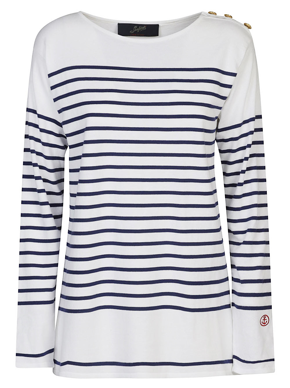 Seafarer Sweaters Blue Main Material: Cotton