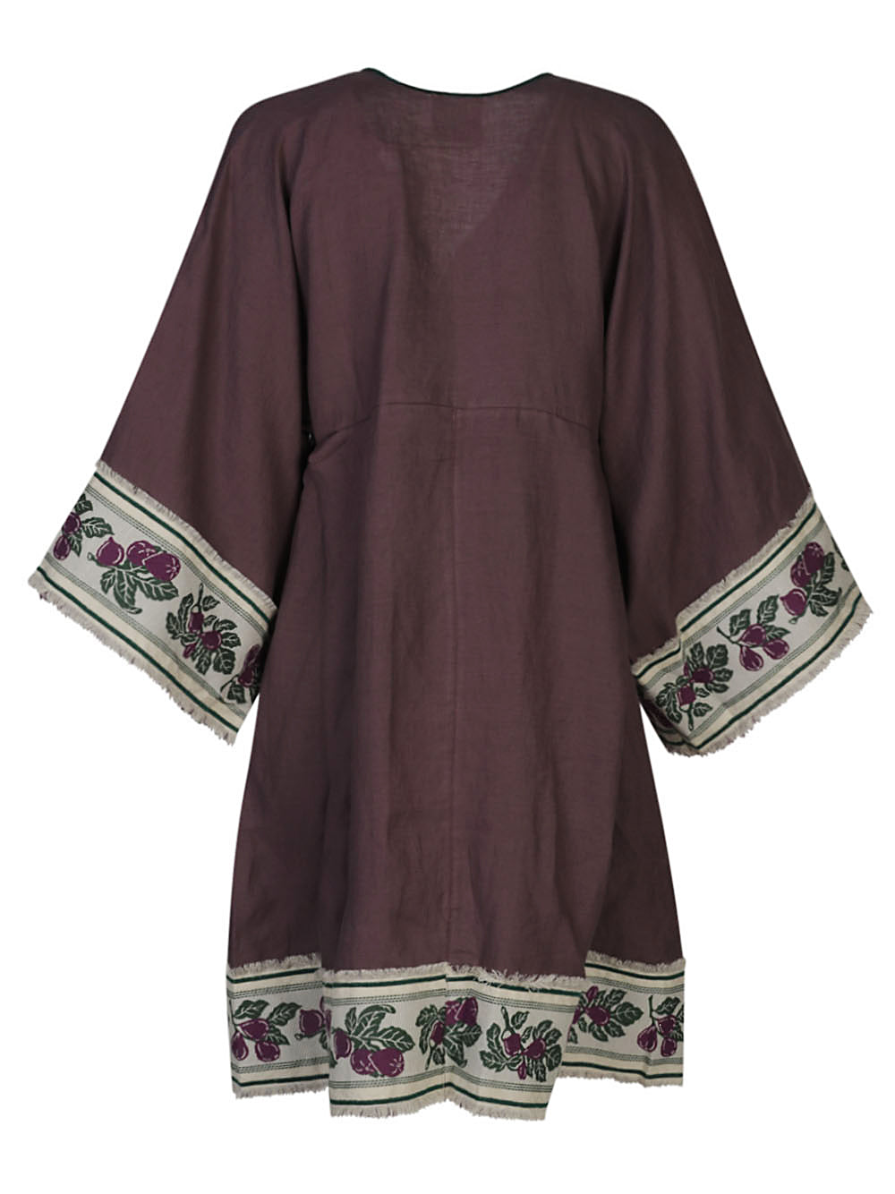 NINALEUCA Dresses Purple Main Material: Linen Cotton