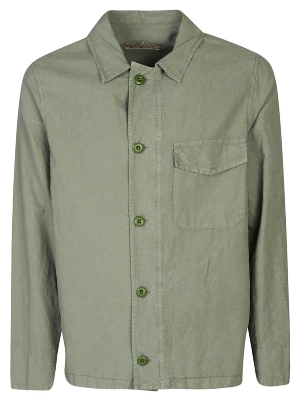 Original Vintage Jackets Green Main Material: Cotton Hemp