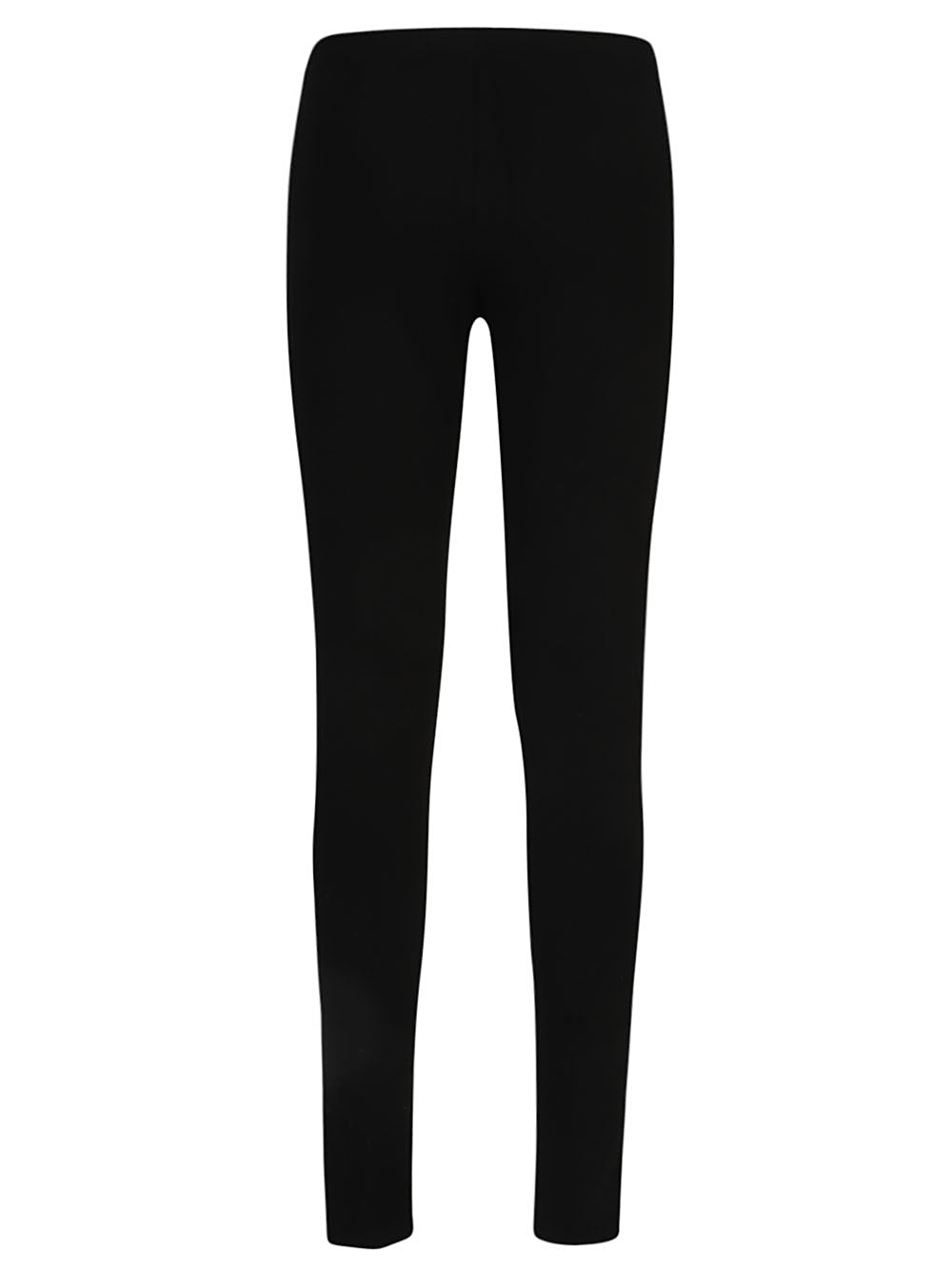 EA7 Trousers Black Virgin Wool