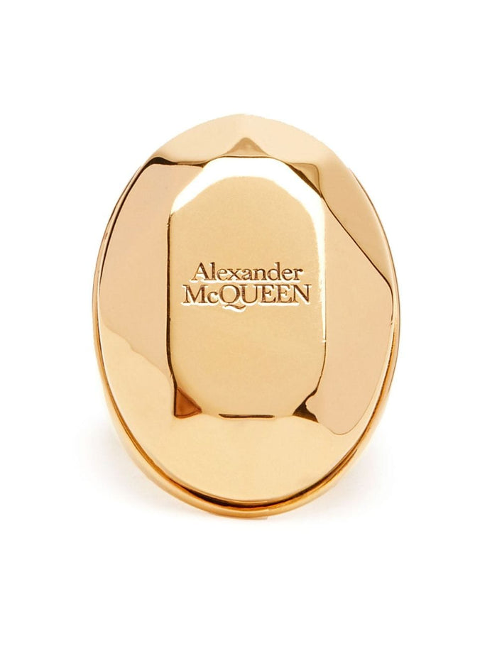 Alexander McQueen Bijoux Golden Brass
