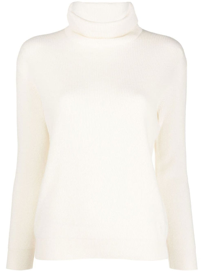 Brunello Cucinelli Sweaters White Virgin Wool