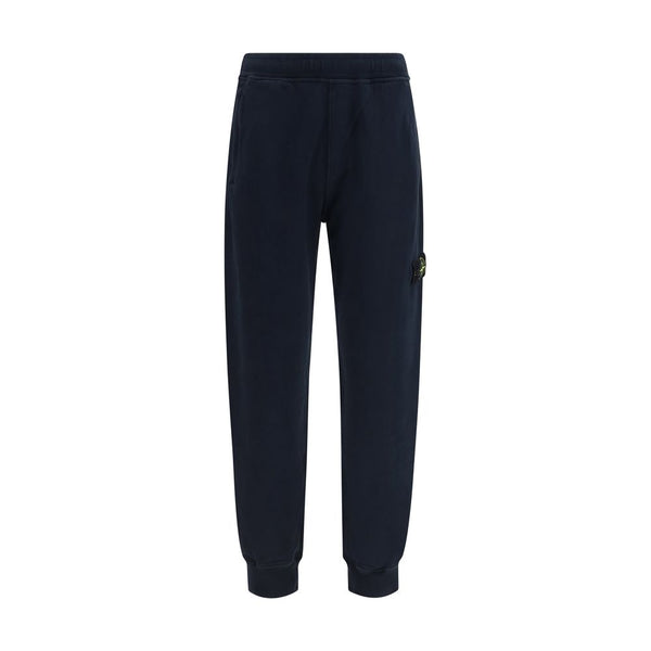 Stone Island 100% Cotton joggers in navy
