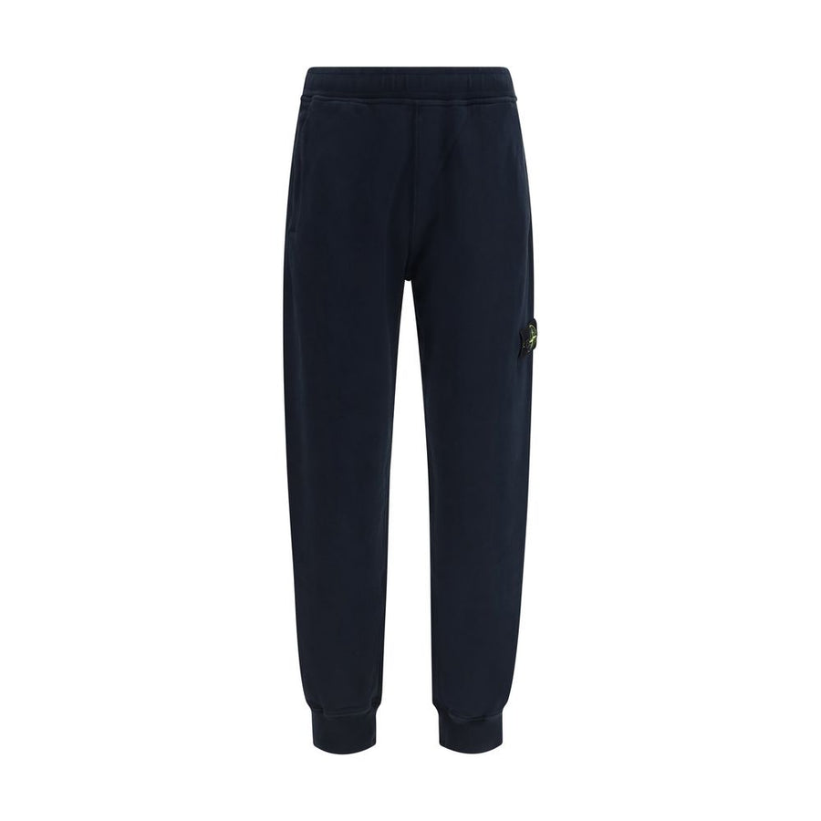 Stone Island 100% Cotton joggers in navy