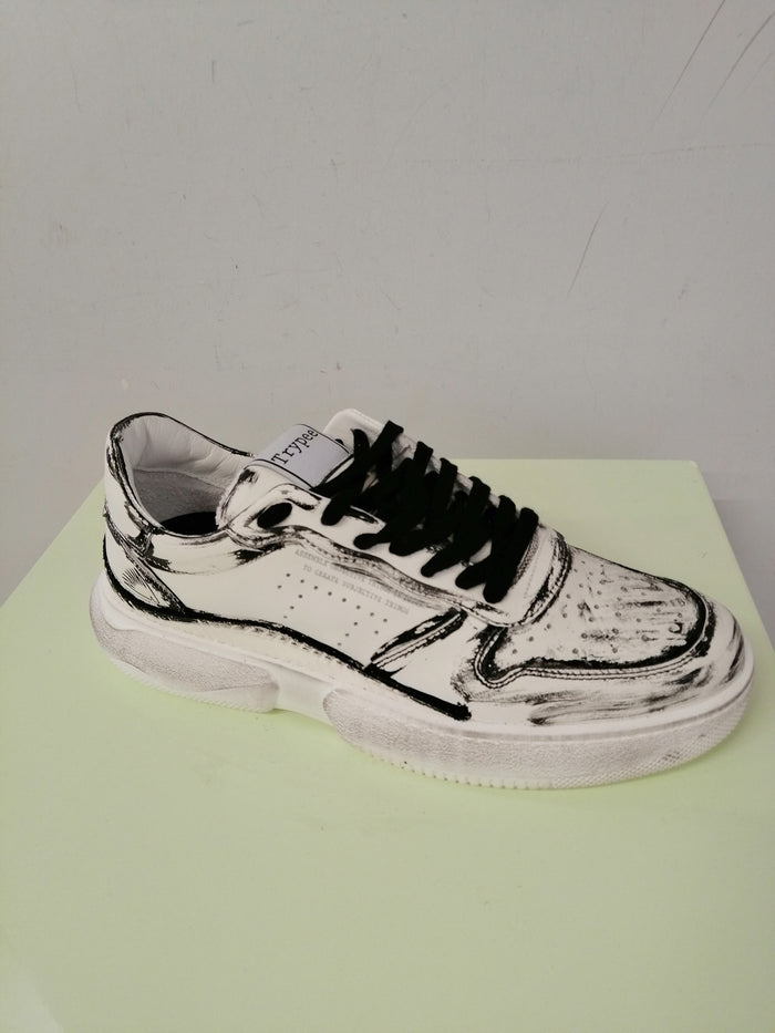 Trypee Flat Shoes White Leather