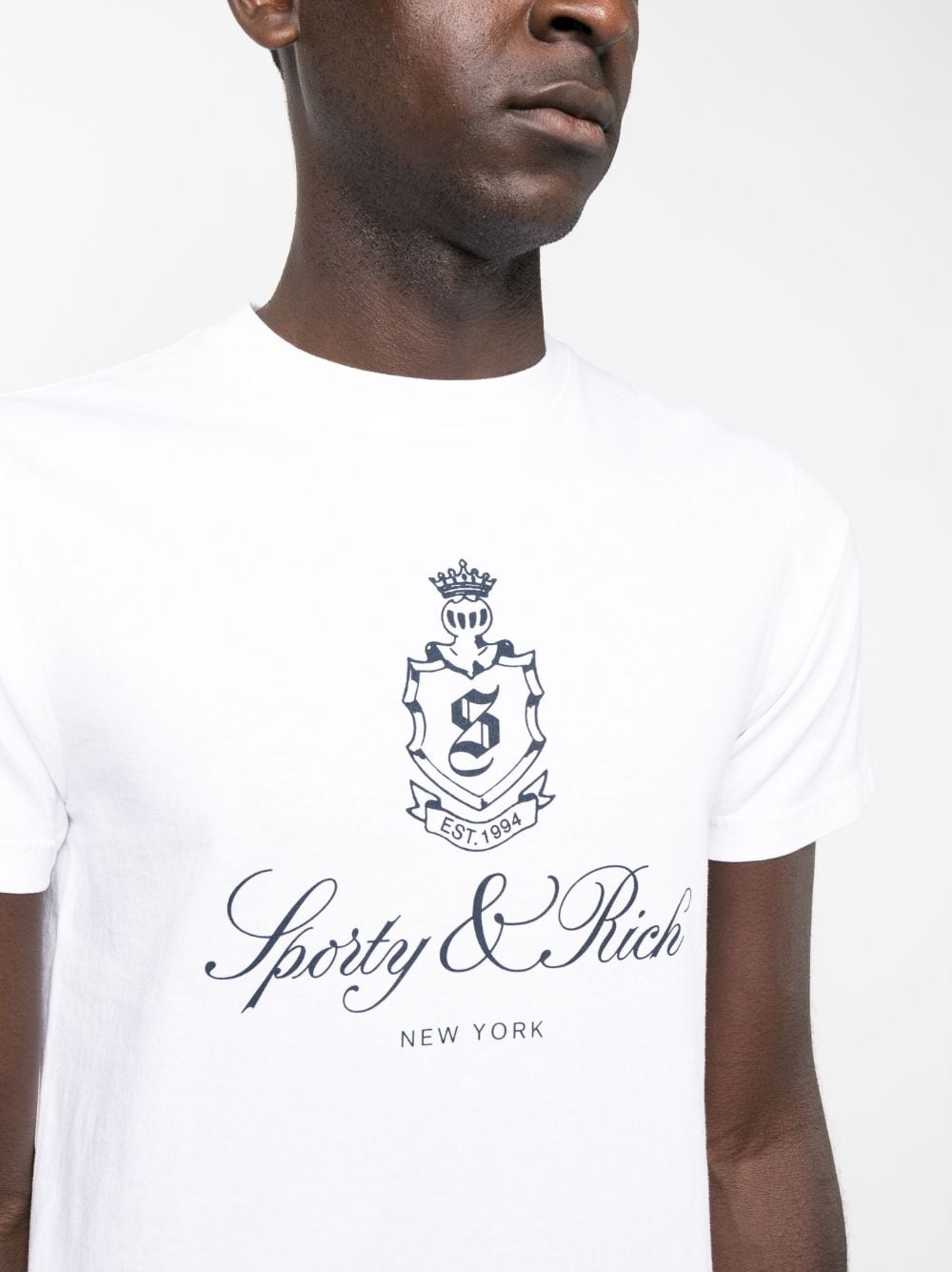 Sporty & Rich T-Shirts And Polos White Cotton