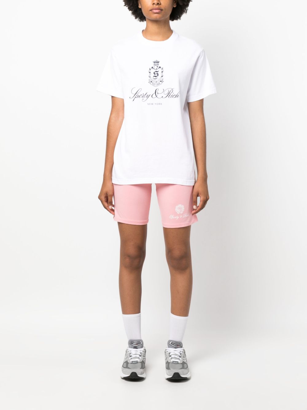 Sporty & Rich T-Shirts And Polos White Cotton