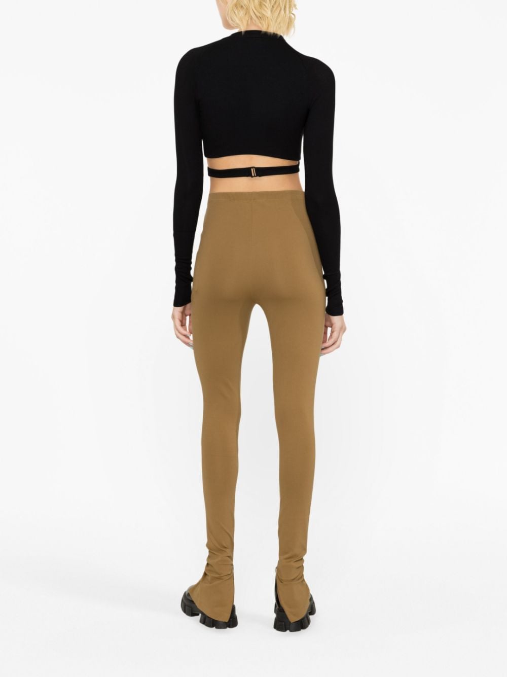 Wardrobe.nyc Trousers Camel Viscose