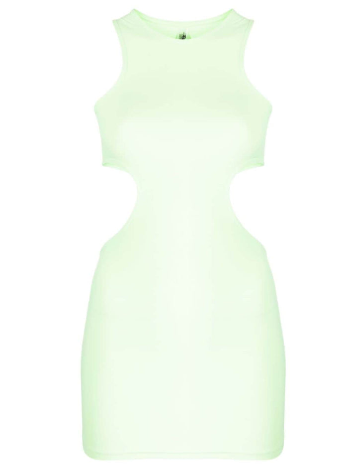 REINA OLGA Dresses Green Polyamide Elastane