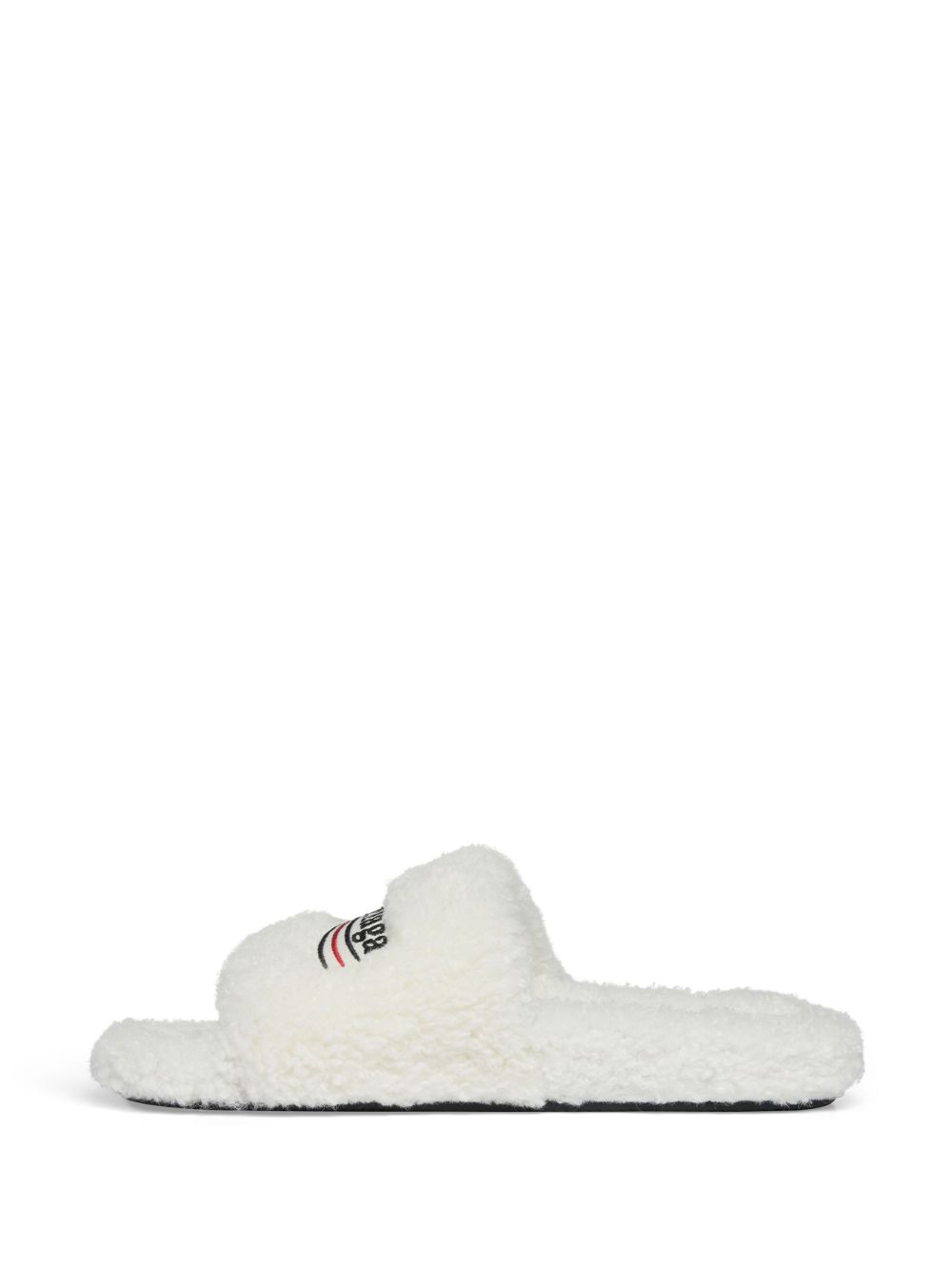Balenciaga Sandals White Outer: Fabric