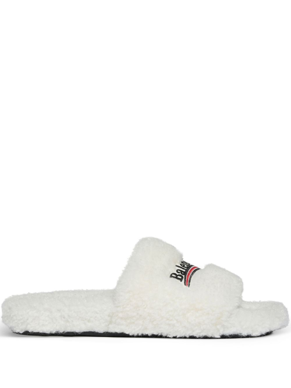 Balenciaga Sandals White Outer: Fabric