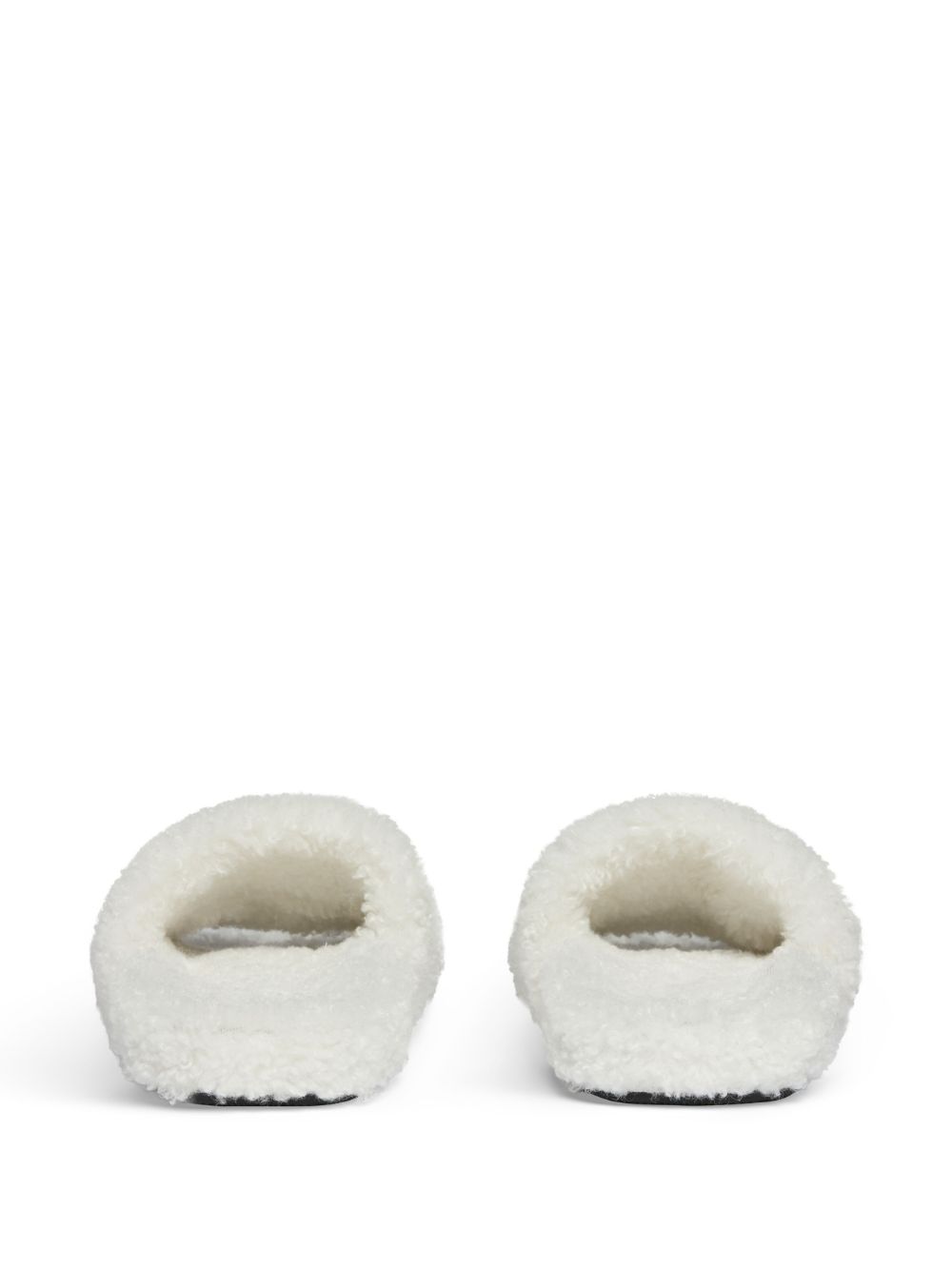 Balenciaga Sandals White Outer: Fabric