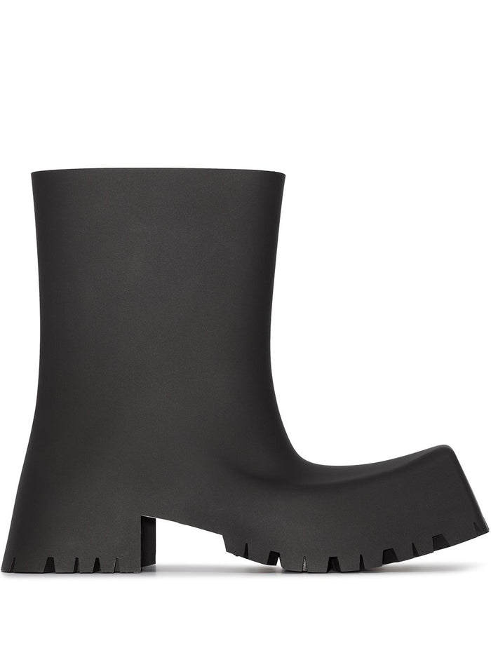Balenciaga Boots Black Rubber