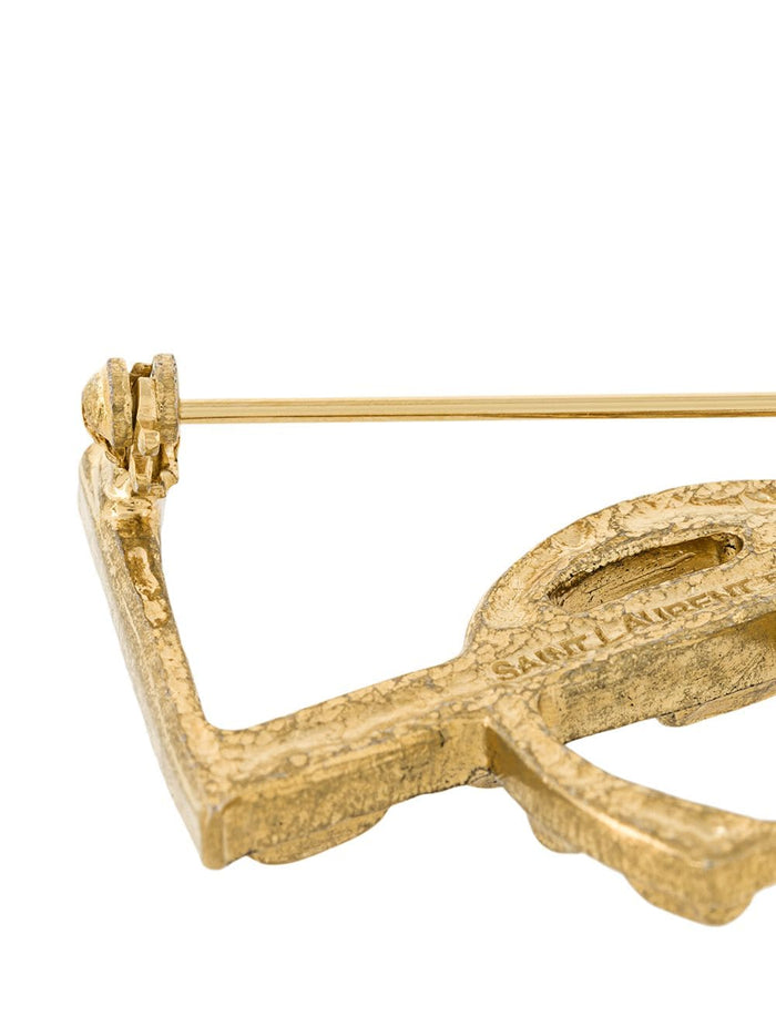 Saint Laurent Bijoux Golden Brass