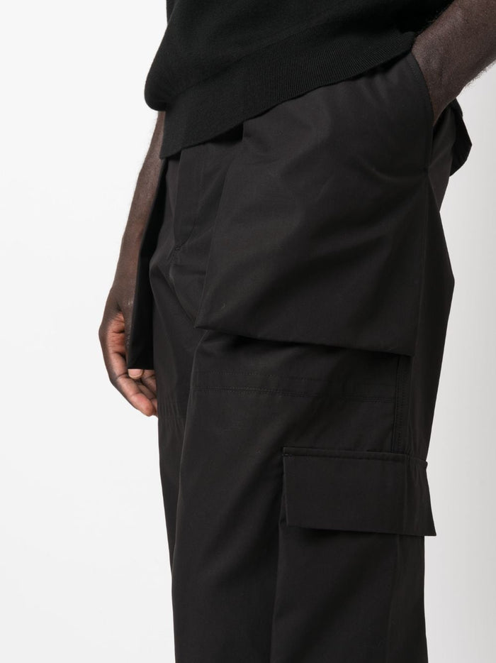 Alexander McQueen Trousers Black Cotton