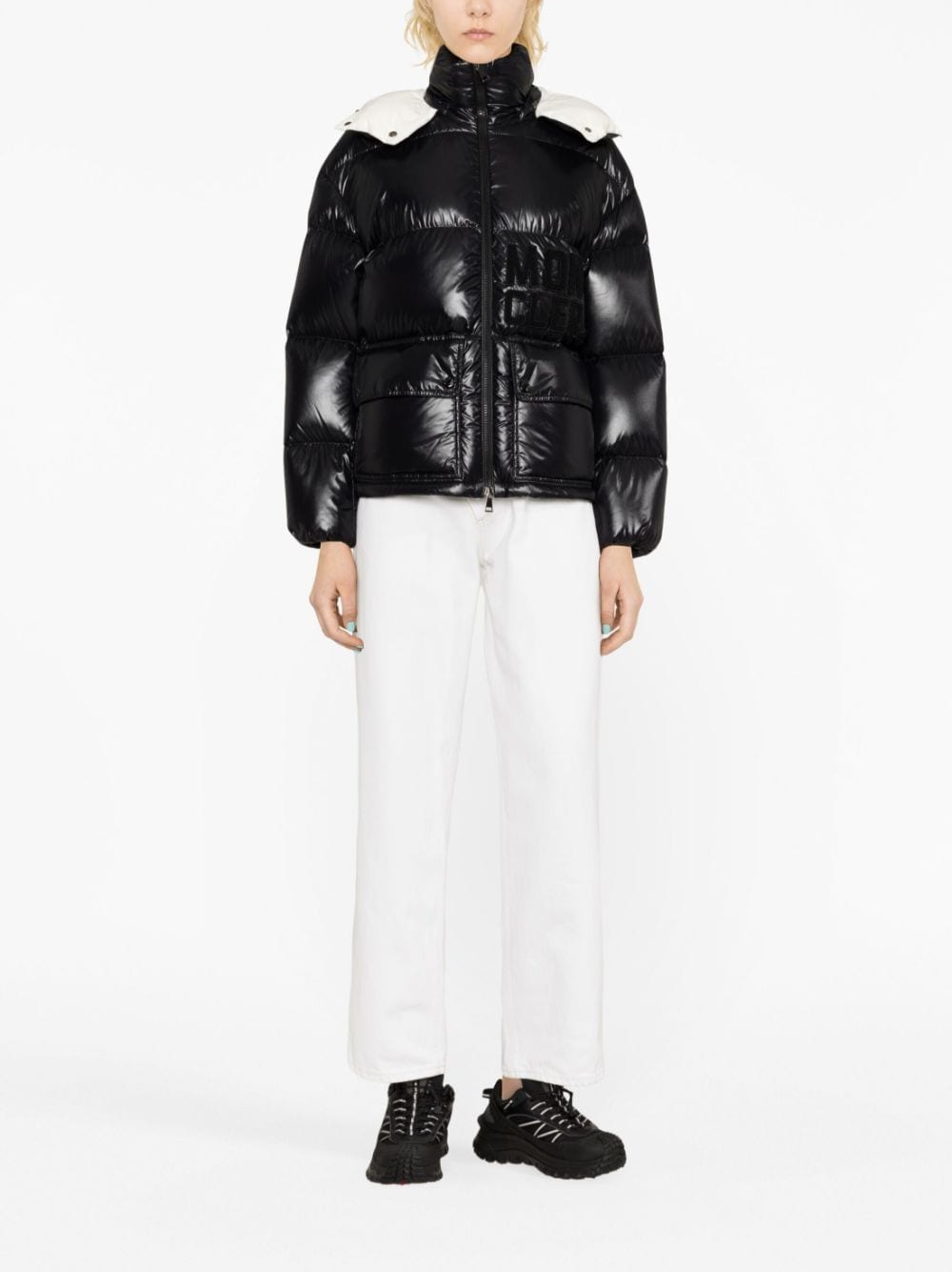Moncler Coats Black
