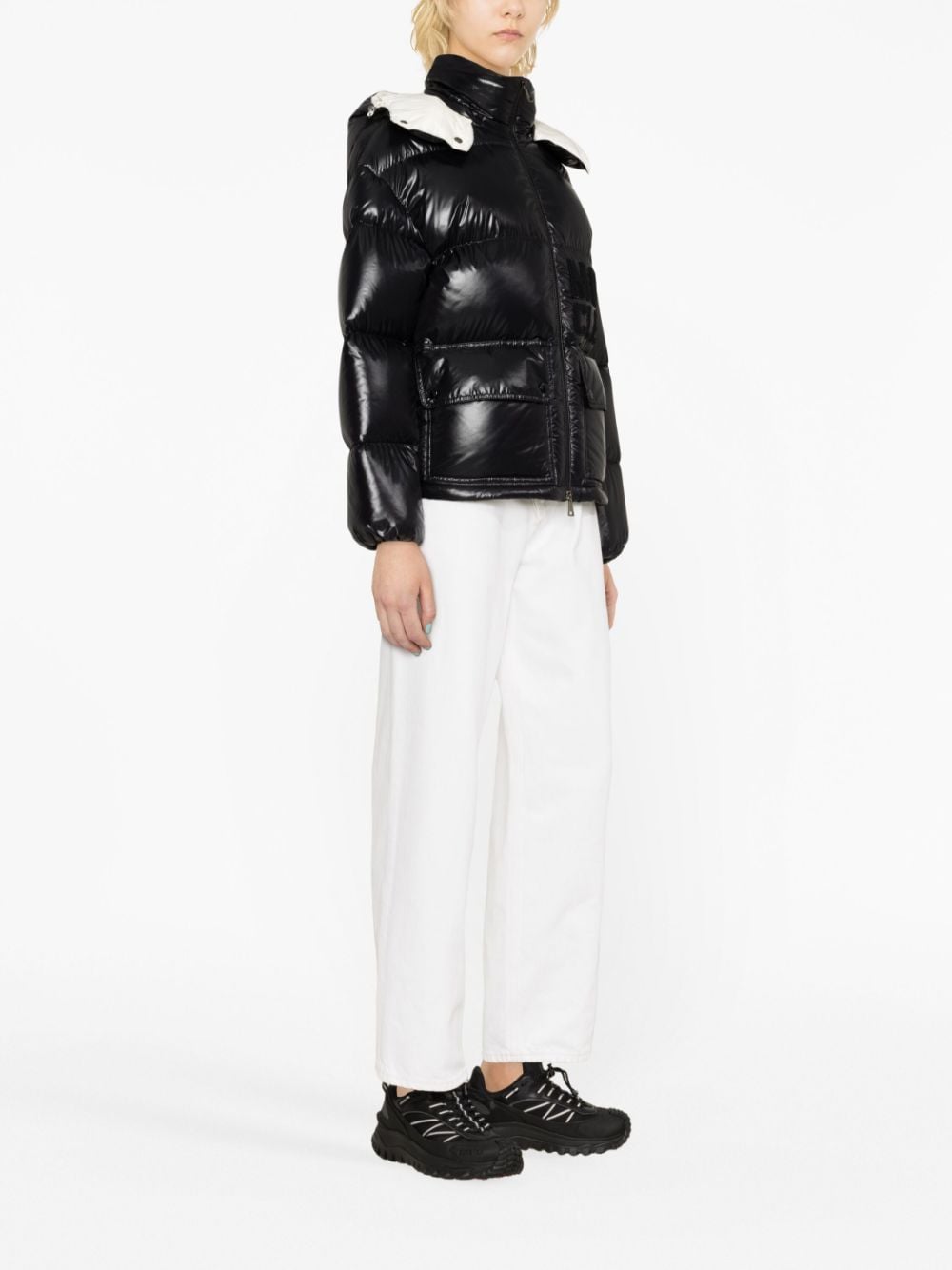 Moncler Coats Black