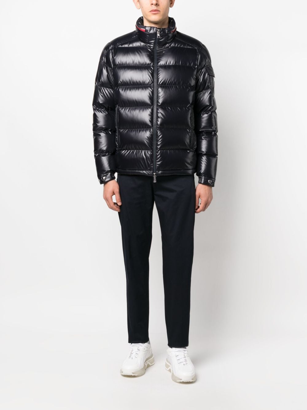 Moncler Coats Blue