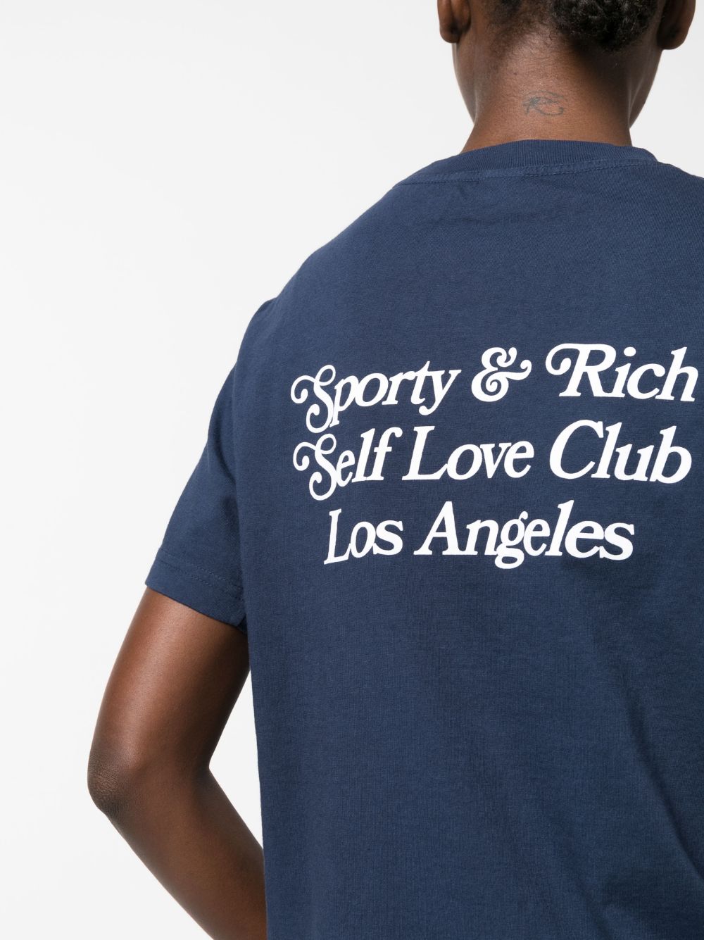 Sporty & Rich Main T-Shirts And Polos Blue Cotton