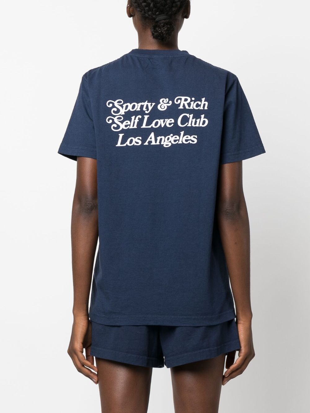 Sporty & Rich Main T-Shirts And Polos Blue Cotton