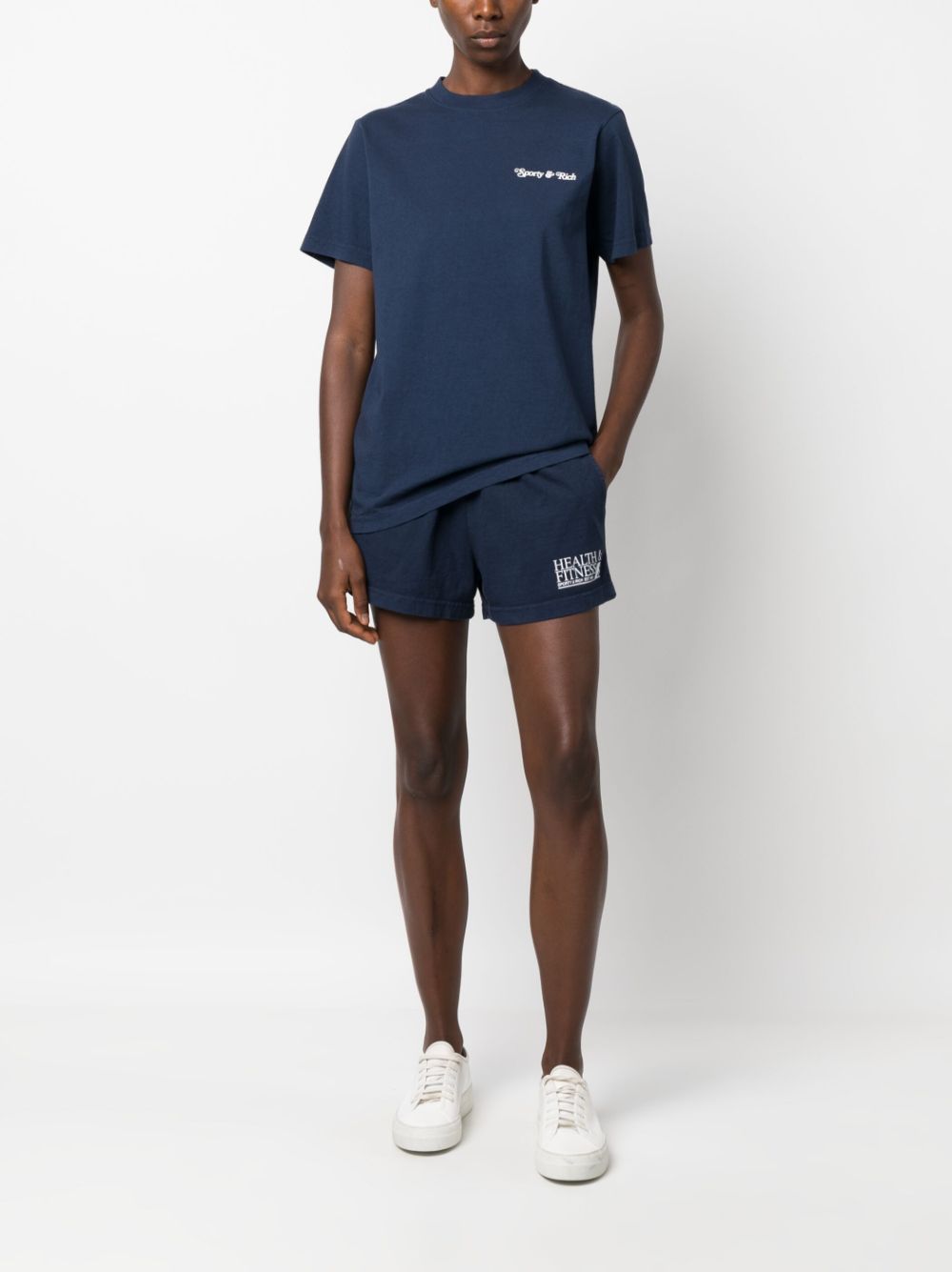 Sporty & Rich Main T-Shirts And Polos Blue Cotton