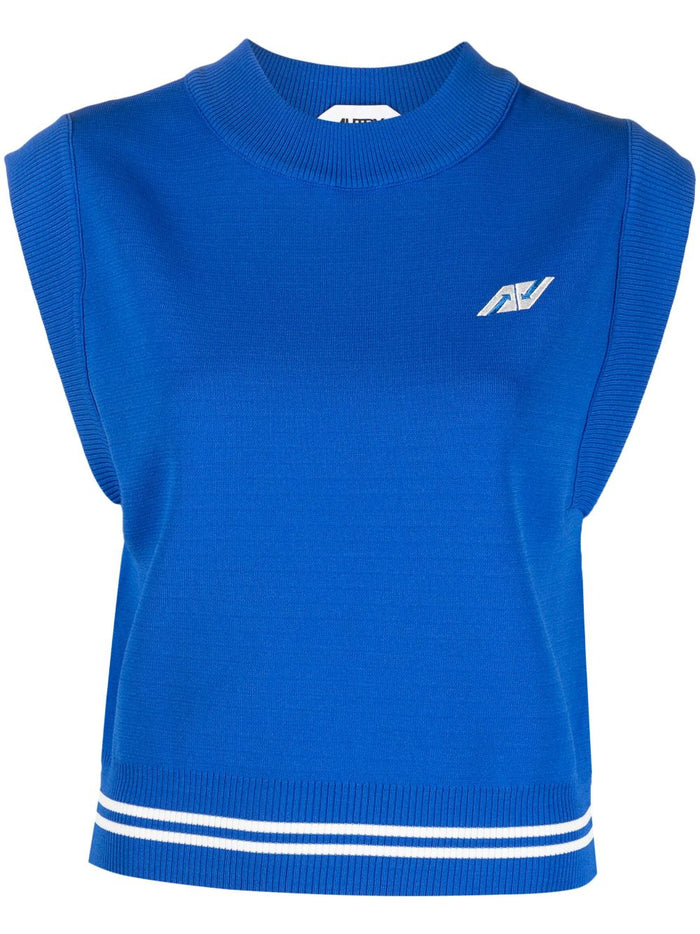 AUTRY Sweaters Blue Viscose