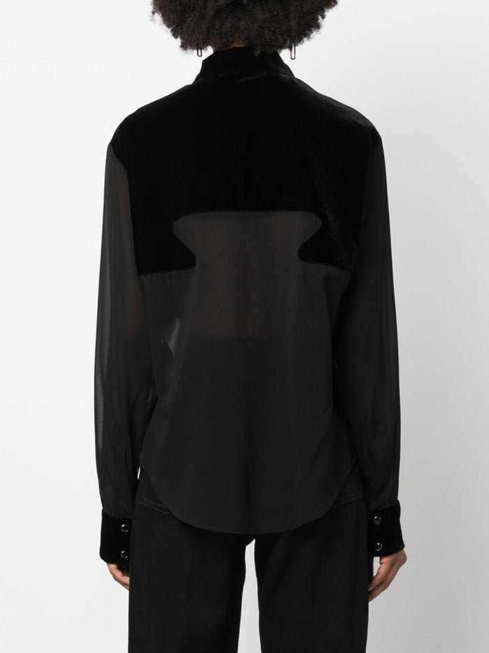 Tom Ford Shirts Black Outer: Silk