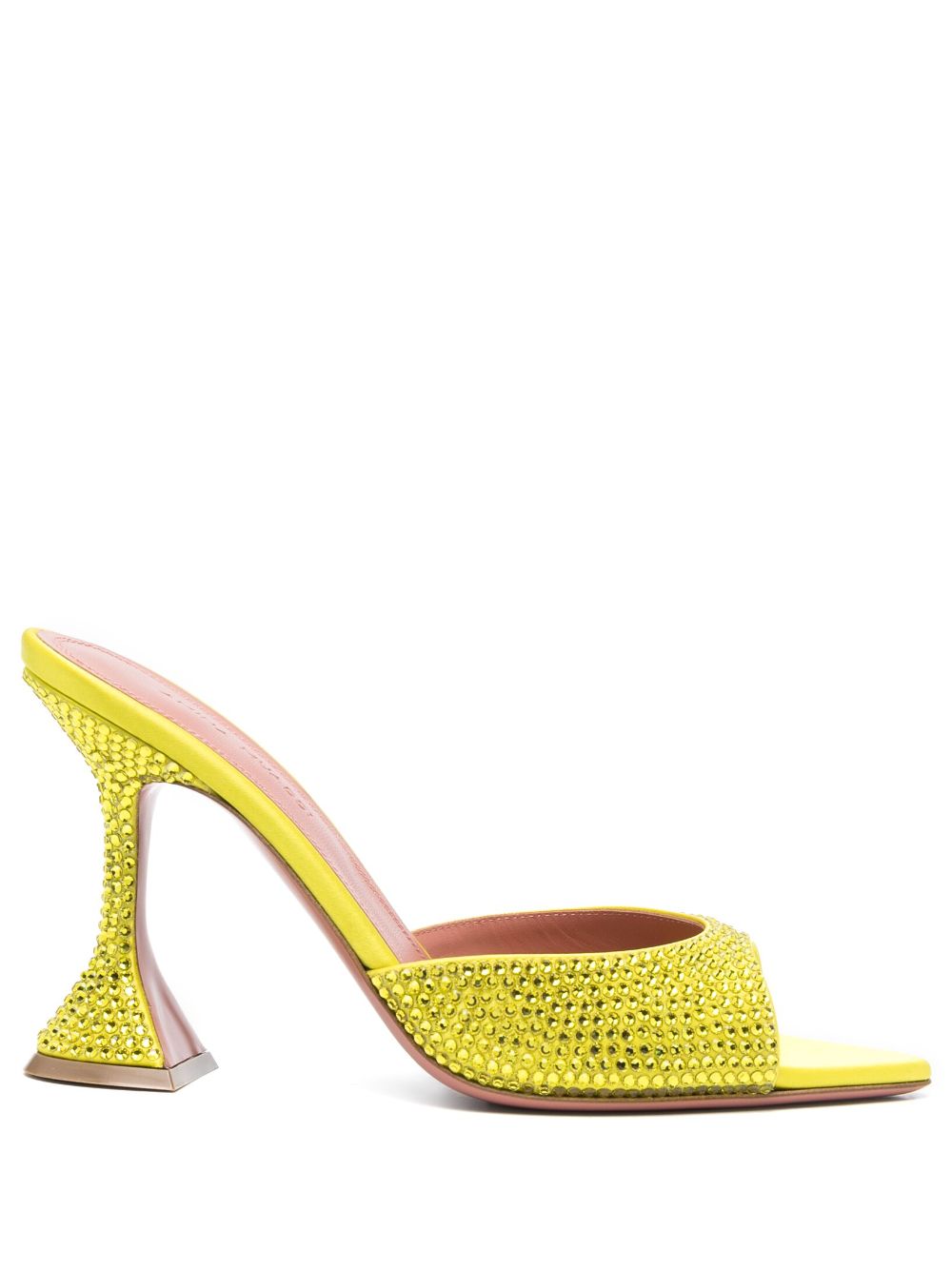 Amina Muaddi Sandals Yellow